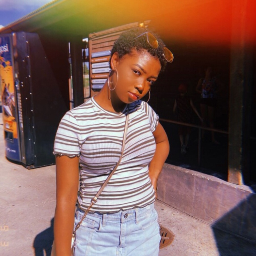 Short Sleeve Ribbed Stripe Shirt
